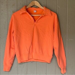 Sporty & Rich collar neck sweatshirt